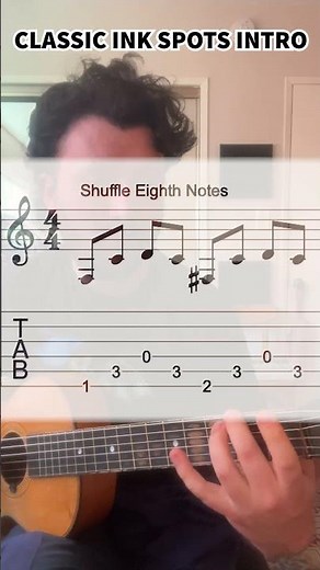 Classic Guitar Intro by The Ink Spots! #jazz #swing #jazzguitar #soulmusic #theinkspots