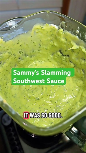 Sammy’s Slamming Southwest Sauce! #sogood #mexicanfood #sauce #shorts