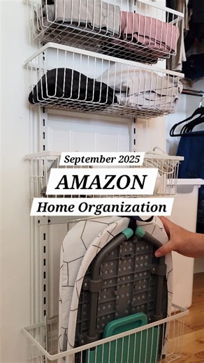 Tamara Groethe AMAZON on Instagram: "Comment SEPTEMBER and I'll send you the link for all of these helpful home organization finds. . #homeorganizing #homehacks #amazonhomefinds #amazonfinds #amazonhome"