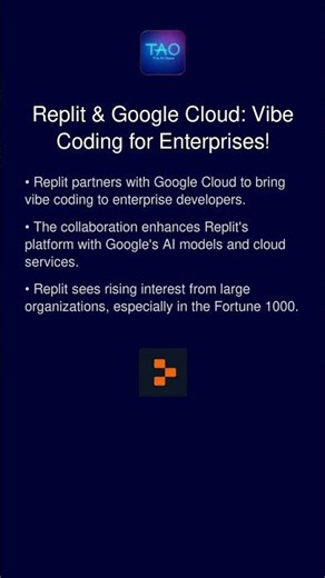 Replit & Google Cloud: Vibe Coding for Enterprises!