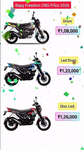 Bajaj Freedom CNG Bike 🔥 Price 2026 ll #BajajFreedom#BajajBikes#FreedomCNG#CNGBike#MileageKing