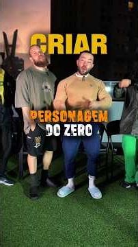 Criando um personagem do zero: uma dupla cria e a outra tenta destruir