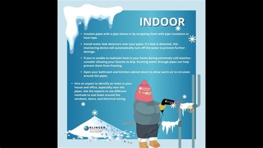 Avoid Having Frozen Pipes With These Top Tips | Robert Klinger, LUTCF, CPIA
