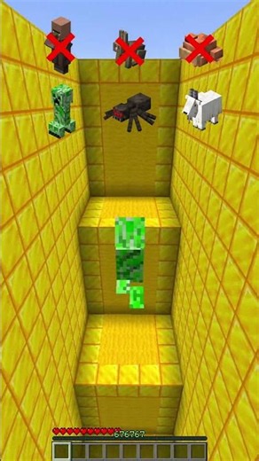 Which Minecraft Mob Can Survive Biggest Stairs Jump? 🤯#editorial