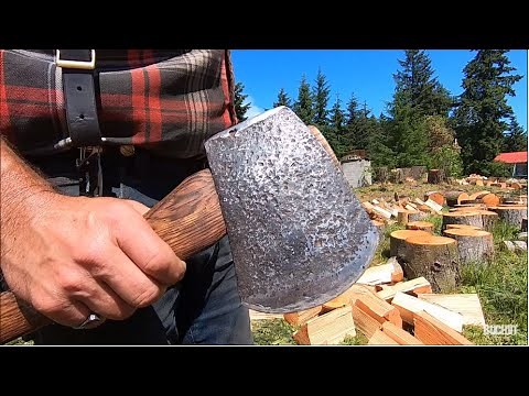 A wood splitting video, my best splitting axe