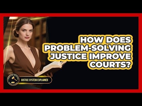 How Does Problem-Solving Justice Improve Courts? - Justice System Explained