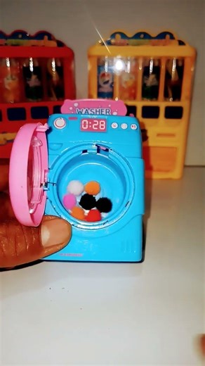 WASHER MACHINE TOY #asmr #satisfying #toys