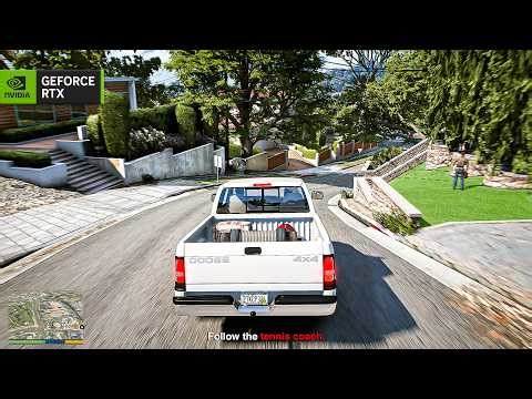 GTA 5 Remake RTX 5090 'Marriage Counseling' Mission 4K Gameplay! GTA 5 Remastered Graphics Mod