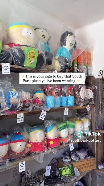 In case you’ve been waiting for a sign… this is it! ✨ We’ve got a cozy collection of South Park plush, from Youtooz to Kidrobot, just in time for the holidays. 🎄 Whether you're adding to your collection or gifting someone special, we've got plenty of plush to make your season a little brighter. Come by and find the perfect one to snuggle up with this winter! #kidrobot #youtooz #southparkplush #southpark #southparkfandom