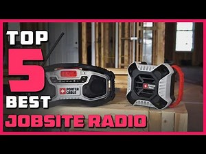 Best Jobsite Radio in 2024 - Top 5 Jobsite Radio Review