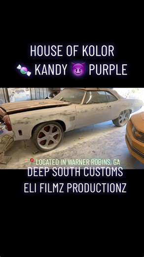 House of Kolor Kandy Purple Car Paint | Deep South Customs