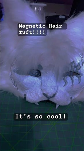 Zero Ultra Monster Cat Mask! #catmask #maskmaker #therian #notatherian #dragonpuppeteer