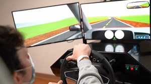 In today's Tech Talk we're showcasing the Interactive Driving Simulator, used by occupational therapists to get patients back on the road with safety and confidence. Since some Madonna patients arrive at our hospitals after serious motor vehicle accidents, the simulator allows them to build confidence and regain skills before returning to a vehicle. Dani Willey, OTR/L, used the Interactive Driving Simulator to help Gunnar Martin, a 22-year-old man from Polo, Missouri, achieve his goal of driving