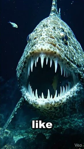 Meet the Anglerfish – Ocean’s Scariest Deep Sea Predator 🐟#SeaCreatures #Anglerfish #OceanLife