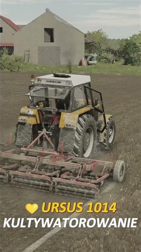 FS22🚜 Kultywatorowanie URSUS 1014🔥💛 #fs22 #ursus #uprawa
