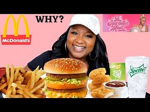 MCDONALD'S NEW SAWEETIE MEAL MUKBANG