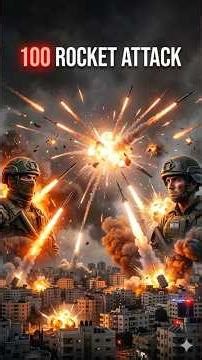 Israel–Hezbollah War Escalates: 100 Rockets Fired in Massive Attack