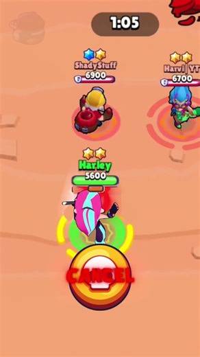 NEW BRAWLER HARLEY SHOWCASE 👀 #brawlstars #update