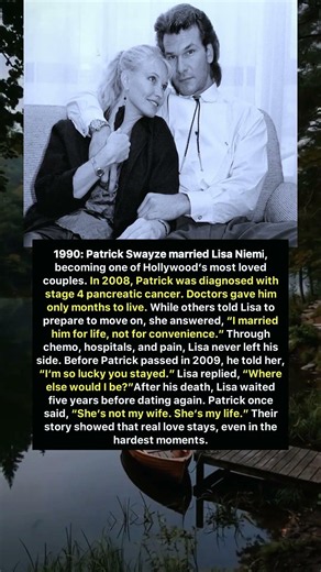 Patrick Swayze & Lisa Niemi’s True Love Story