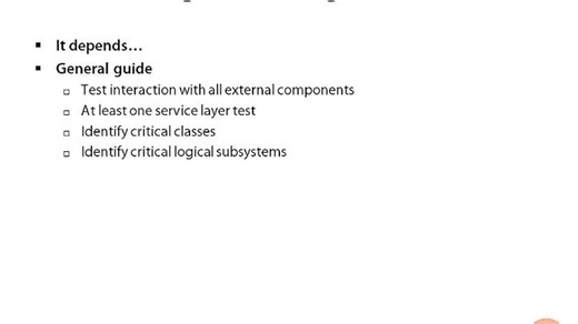 03-Integration Testing - 17-The Right Mix Of Integration Tests