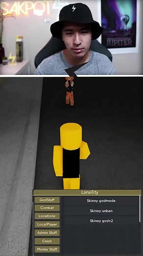 Godmode 😳 #roblox #exploiting #dahood #robloxexploiting