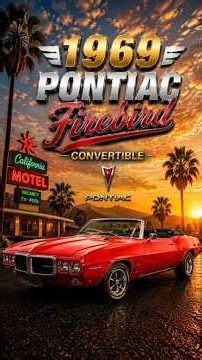1969 Pontiac Firebird Convertible.
