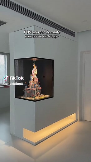 Check out the full video on decorating my new home with the Lego Classic Disney Castle.#lego #legodisney #disneycastle #disney #fyp