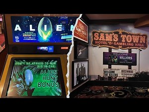 Inside Sam's Town: The Killers, Laser Light Show, & Alien Slot Chaos!