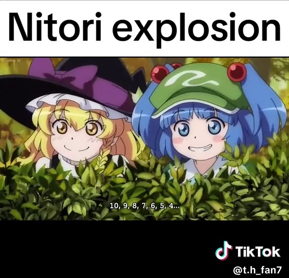 Nitori's Explosion in Touhou Project