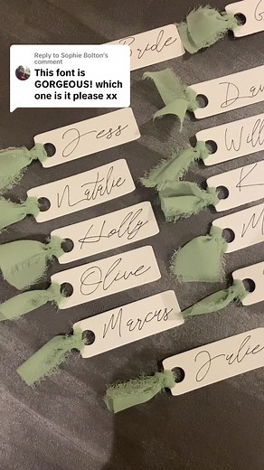 Creating Wedding Placenames with Cricut Joy: DIY Tutorial