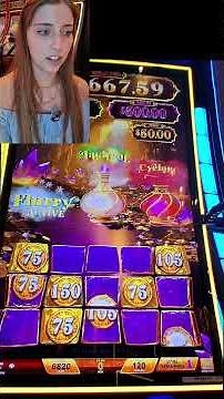 40X Win on $12 Bet! $$$ Slots at the Golden Nugget Las Vegas