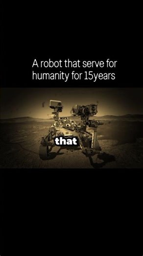 A robot that serve for humanity for 15years|Mars rover