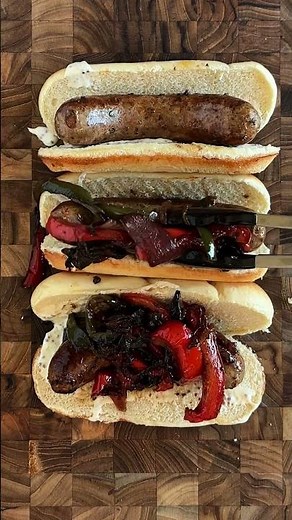 Sausage & Peppers Recipe Turano Bread