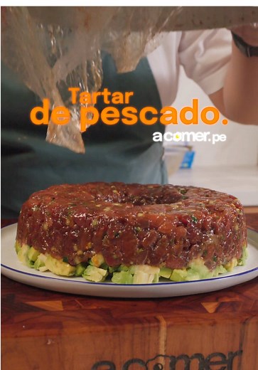 Delicioso Tartare de Pescado para el Verano