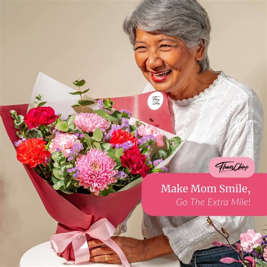 💖 Celebrate the amazing moms in your life how much they’re loved! 🌸 Get RM30 OFF with code MOM2025 on our Mother’s Day Collection—ideal for your Mom, Grandma, Wifey, Sisters, BFFs who are moms, or even your work mom! 🎁 Thoughtful flowers heartfelt gifts = the perfect way to celebrate. 💐 | Flower Chimp