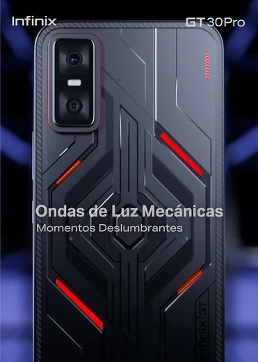 GT 30 Pro: Ondas de Luz Mecánicas y Estilo