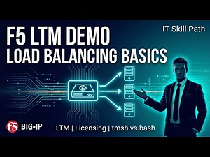 F5 LTM Load Balancing Demo Real Time Concepts Explained