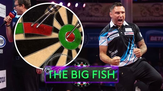 World Matchplay Darts: Gerwyn Price hits first 170 at 2025 tournament