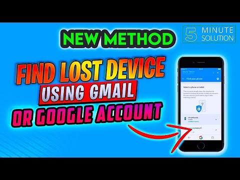 How to find lost device using gmail or google account 2025 [EASY]
