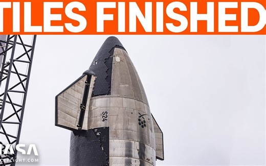【NASASpaceflight搬运】Starship 24隔热瓦安装完毕