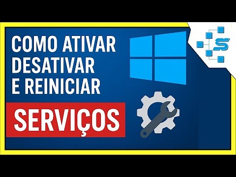 Como Ativar Desativar e Reiniciar Serviços no Windows