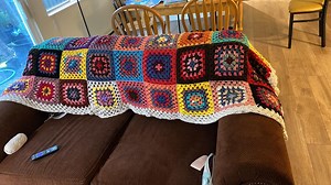 Handmade Granny Squares Quilt - Etsy