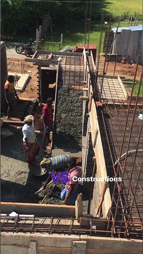 Lintel Beam concrete @ site #madurai #vsc | VS Constructions & Co