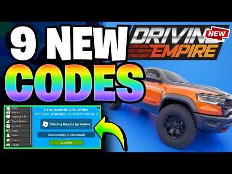 2X CASH!🔥 DRIVING EMPIRE ROBLOX CODES OCTOBER 2026 | DRIVING EMPIRE CODES 2026