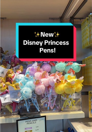 New Disney Princess Pens: Magical Merchandise Unveiled