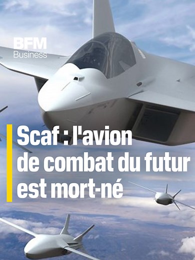 Scaf : l'avion de combat du futur face à l'échec