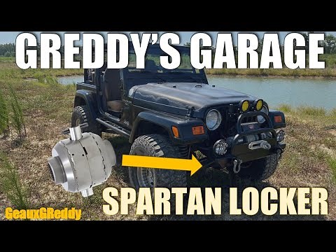 Spartan Locker Install in a Dana 30 on a Jeep TJ