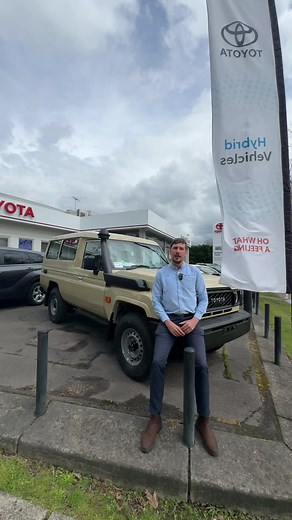 Toyota Troop Carrier - Last V8 Model at Healesville Dealership