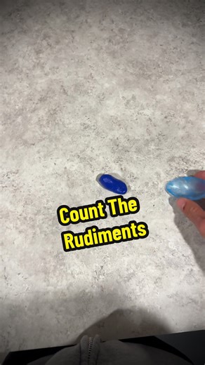 Count the rudiments 🤔 @ProMark Drumsticks @Crayola #drums #drumming #drummer #drumset #drumline