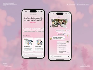 Mobile App Design for Social Media